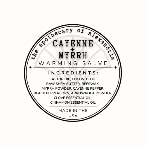 Cayenne + Myrrh • Warming Salve