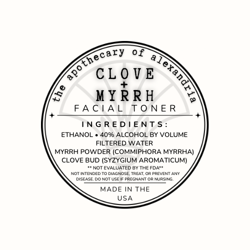 Clove + Myrrh • Facial Toner
