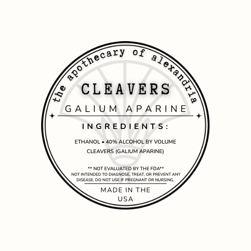 Cleavers • Tincture