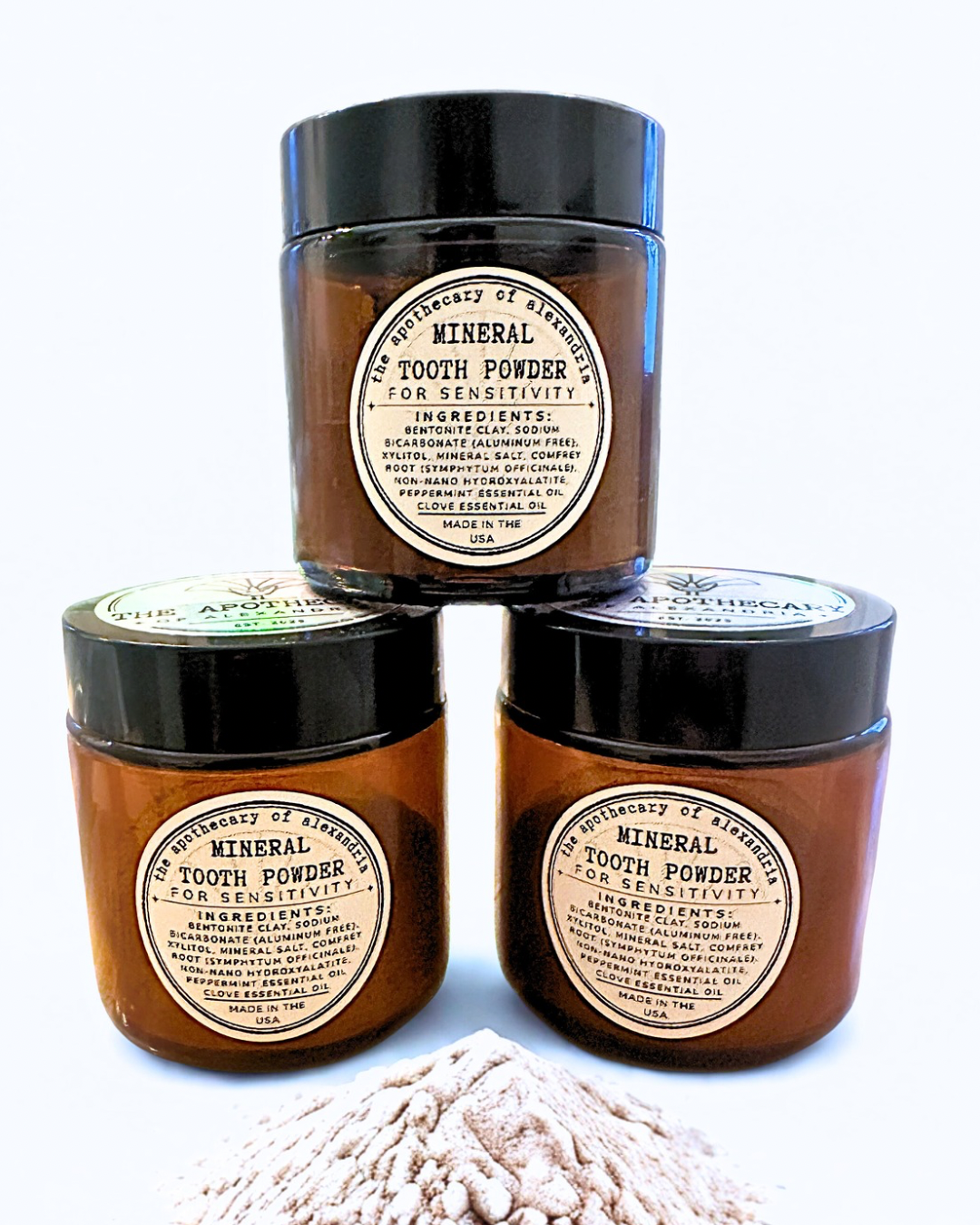 Mineral Tooth Powder • For Sensitivity