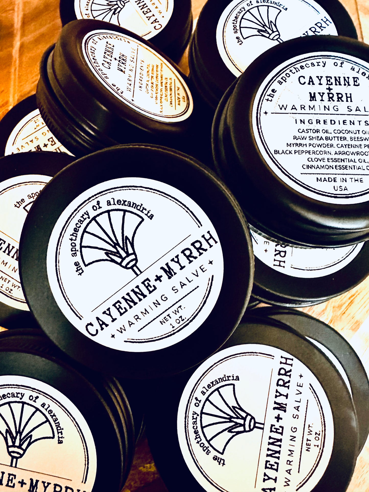 Cayenne + Myrrh • Warming Salve